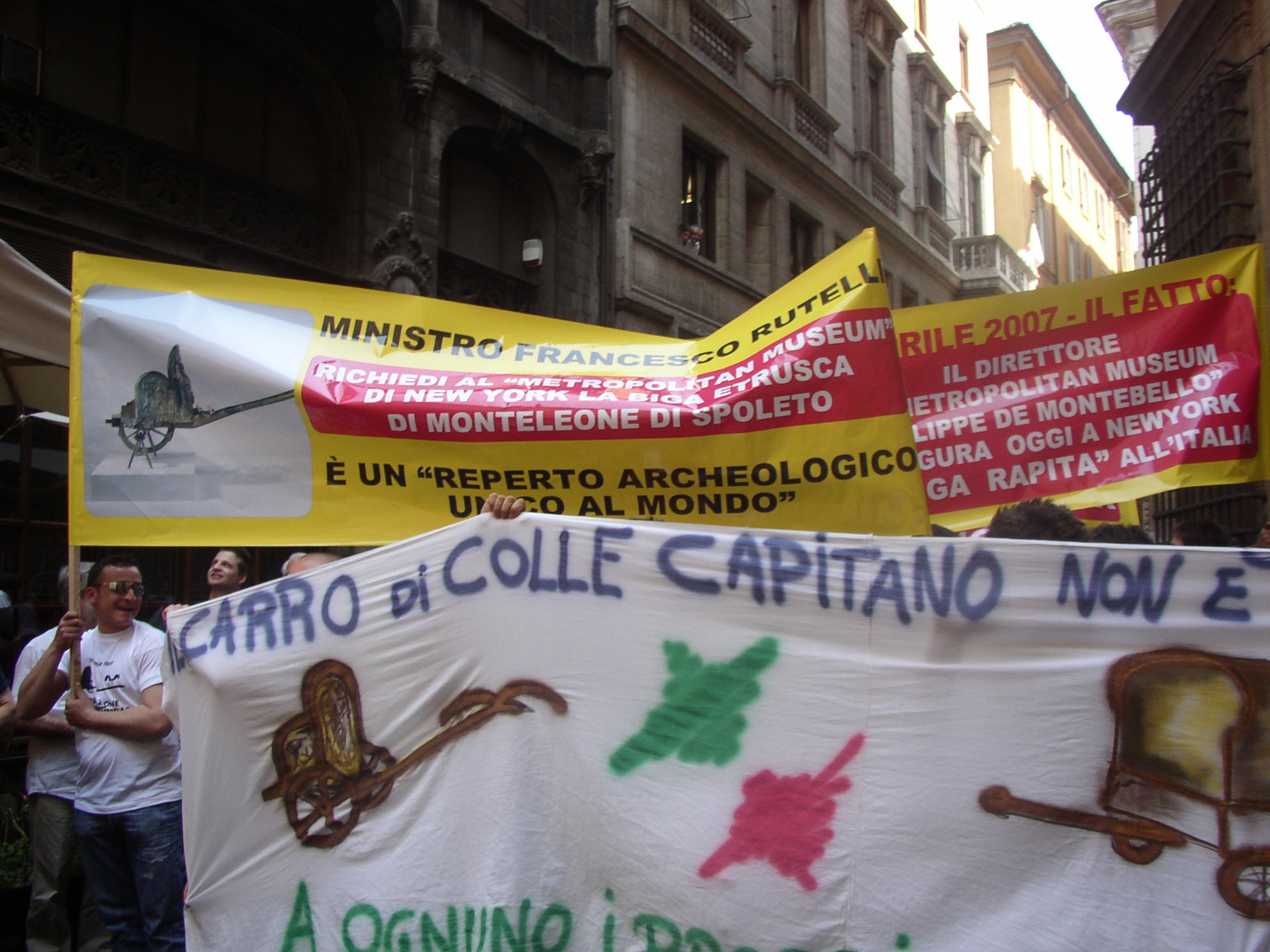 manifestazione a roma